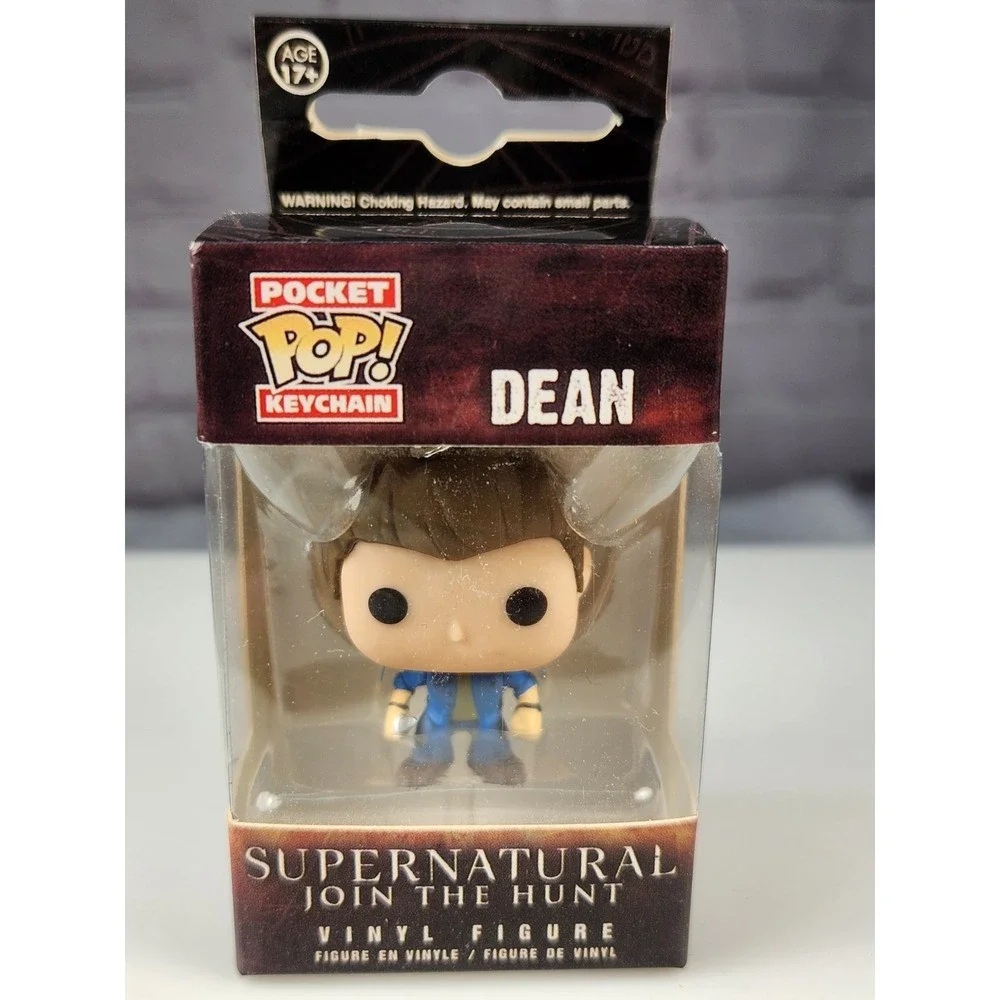Funko Pocket Pop! Keychain Supernatural Join The Hunt Dean Vinyl Figure ~ NEW